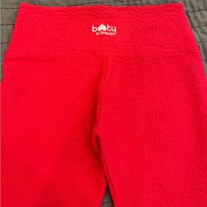 Booty by Brabants mermaid leggings in red